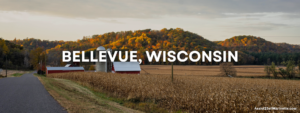 Bellevue WI homes near Green Bay with flat fee real estate services